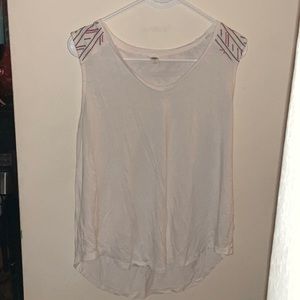 Woman’s sleeveless blouse
